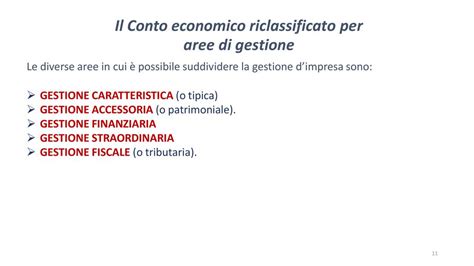 diverse aree della gestione economico